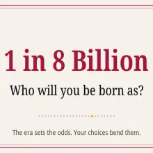1 in 8 Billion