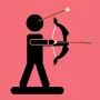 In Archery War, you play as a powerful archer fighting on floating battlefields in the skies, where enemies wait and are ready to attack at any time. Your goal? Aim accurately and remove all opponents before they defeat you!