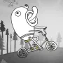 Tired of the same old monster-running or world-saving games? Get ready for a good laugh with Farting Flight! This is a 2D endless runner game with a unique, quirky, and humorous style. Your mission is simply to hurl a goofy character down steep hills. Roll through treacherous terrain and use your fart energy to fly as far as possible!
