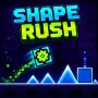 Get ready to immerse yourself in the world of Shape Rush! This is a lightning-fast, intensely challenging arcade platformer infused with rhythm-based gameplay. Your mission is to guide a square block as it hurtles forward through a maze of traps.