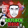 Are you ready to face the nightmare of cyber culture? Soyjak Siege throws you into the heart of a top-down battleground. There's no room for mercy, no escape. You'll embody Chud, the last warrior remaining to protect The Gem from the onslaught of the screaming Soyjak army swarming from every corner.