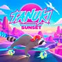Tanuki Sunset is a glorious downhill longboarding experience wrapped in the nostalgic neon glow of the synthwave aesthetic. You are a super-cool Tanuki, blasting down twisty roads, dodging heavy traffic, and pulling off smoking-hot drifts to build up a big high score.