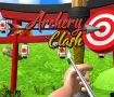Archery Clash is a game in the archery genre, action archery. That means you will use a bow and arrow to aim and shoot, perhaps against a target or opponent, not a racing or complex strategy game.