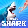In the action arcade game Crazy Shark, you take control of a 