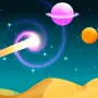 Curve Rush is an action arcade game — simple to play, but not easy to master. You need a combination of agility and timing to fly high and land softly, win challenges, and explore interesting skins/environments.