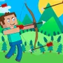 Noob Archer: Monster Attack is a 2D archery game that has both action and skill parts. You will be in charge of a 