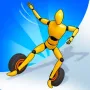 Ragdoll Racing: Extreme Downhill is a fun ragdoll racing game where you control a flexible character to rush down extremely dangerous slopes full of obstacles.