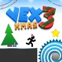 VEX 3 Xmas is the Christmas version of the VEX 3 game. It has a winter and Christmas theme, but it has the typical run-jump-avoid obstacles gameplay of the Vex series.
