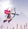 Vikings: An Archer's Journey is a game that combines the infinite runner and archery genres (archery, shoot-'em-up), with a minimalist but beautiful graphic style. Players transform into Nott, a skilled Valkyrie, on an adventurous journey into the land of the dead (Helheim) to rescue Oder that is the loyal wolf