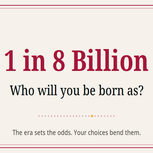 1 in 8 Billion
