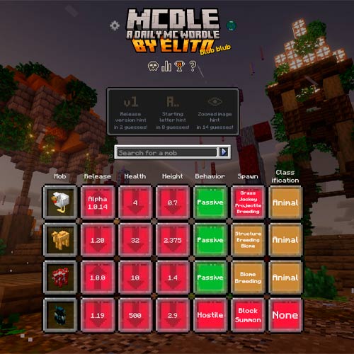 Minecraftle