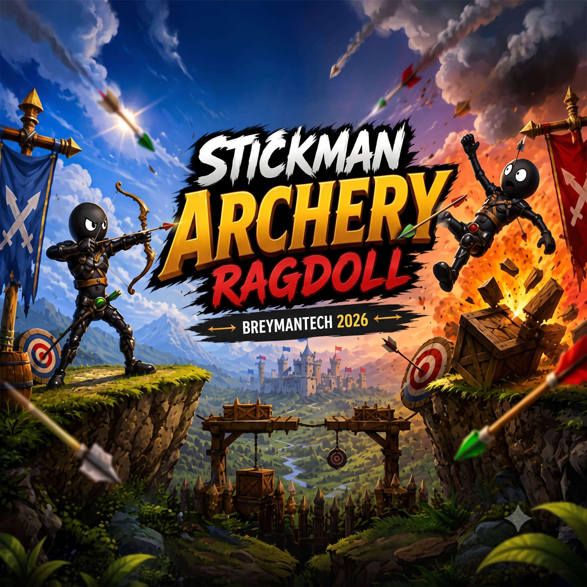 Stickman Archery Ragdoll